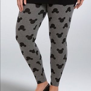 Disney Torrid Mickey Mouse leggings